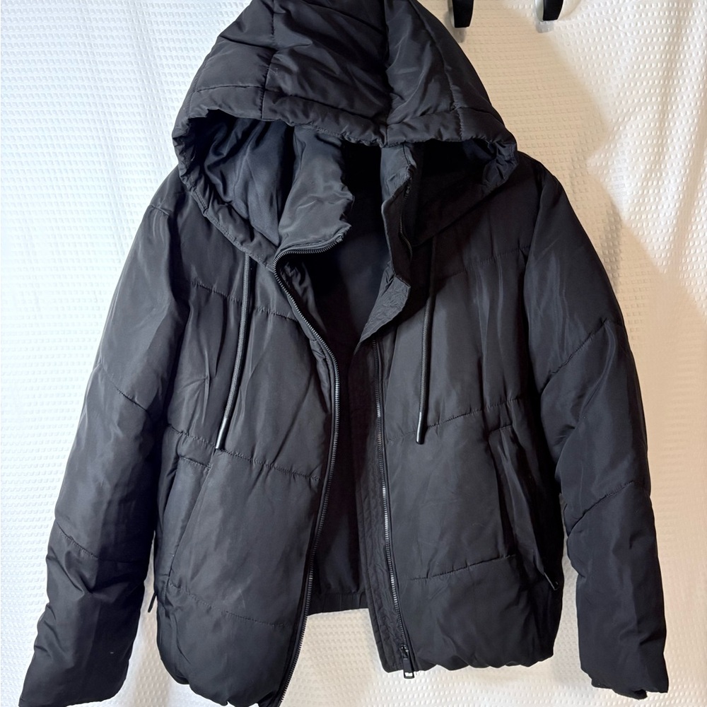 Zara Black Quilted Jacket